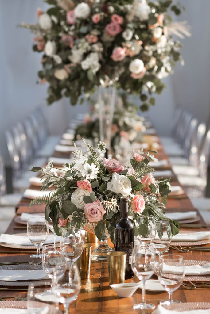 Wedding Reception Table by HeatherLily